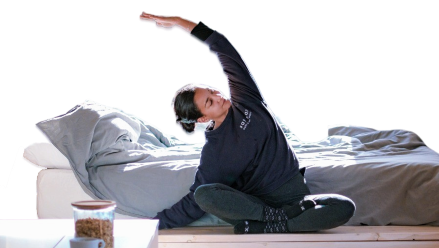 clase yoga matinal en pontevedra