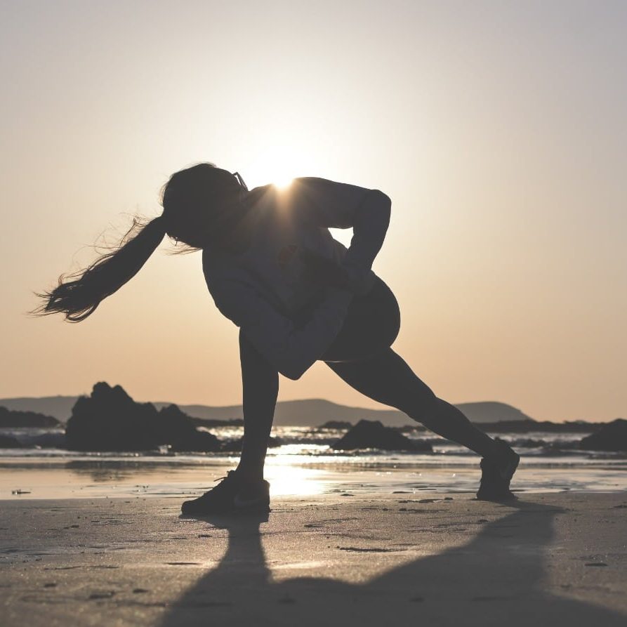 Yoga en la playa